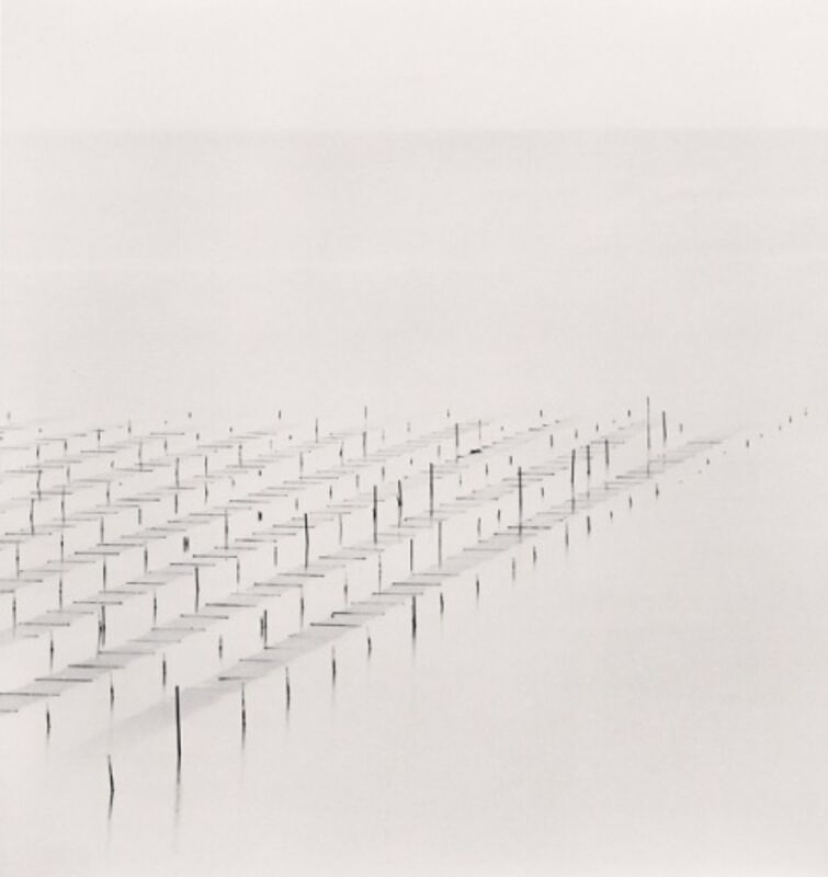 Michael Kenna, ‘Floating Seaweed, Jeung-Do, Shinan, South Korea’, 2012, Photography, Sepia toned silver gelatin print, Huxley-Parlour