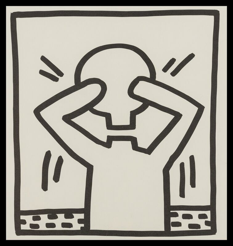 Keith Haring, ‘Untitled’, 1982, Print, Offset lithograph, Forum Auctions