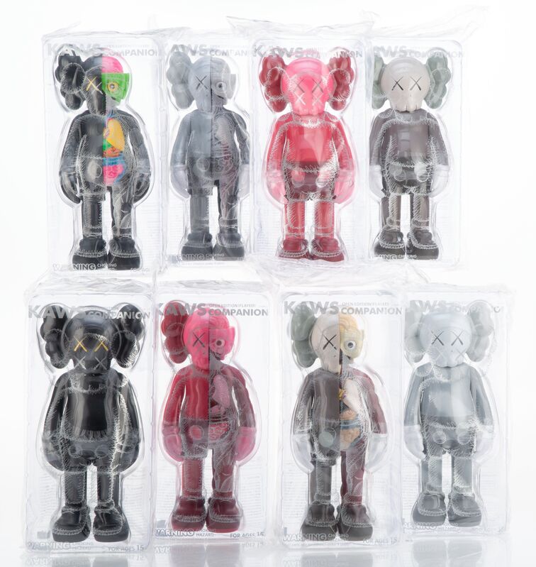 KAWS, ‘Companion and Dissected Companion (set of 8)’, 2016, Ephemera or Merchandise, Painted cast vinyl, Heritage Auctions