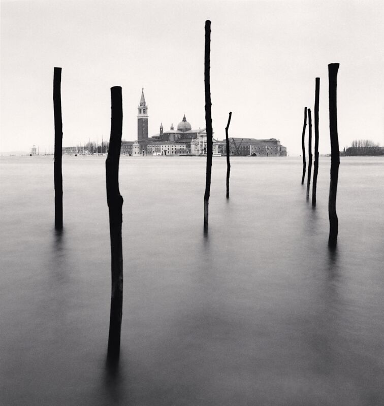 Michael Kenna, ‘Basilica and Eight Poles, Venice, Italy. ’, 1990, Photography, Gelatin silver print on baryta paper, Galleria 13