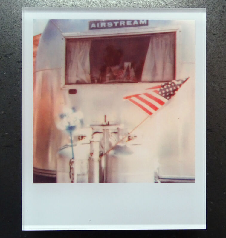 Stefanie Schneider, ‘Stefanie Schneider's Minis 'Airstream' (29 Palms, CA)’, 1999, Photography, Lambda digital Color Photographs based on a Polaroid, sandwiched in between Plexiglass, Instantdreams