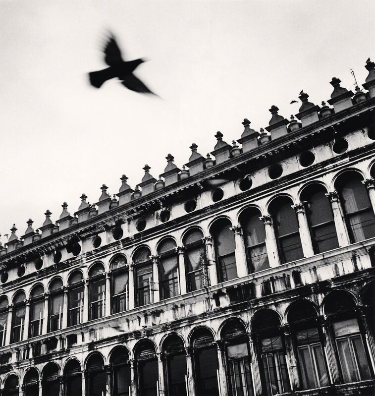 Michael Kenna, ‘Flying Bird over San Marco, Venice, Italy’, 1990, Photography, Silver toned print, Robert Mann Gallery
