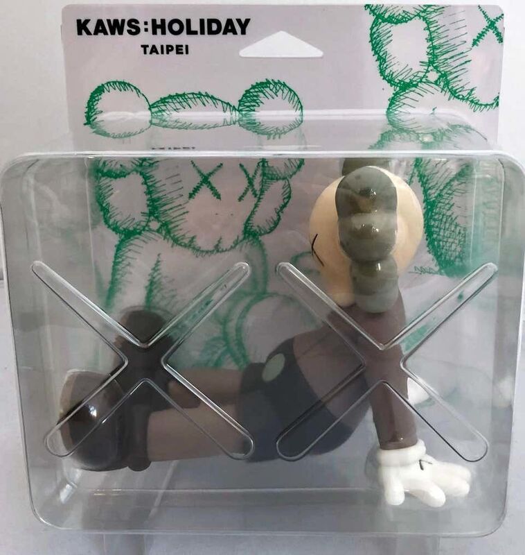 KAWS, ‘KAWS Taipei Holiday Companion (KAWS Brown Companion)’, 2019, Sculpture, Vinyl figurine, Lot 180 Gallery