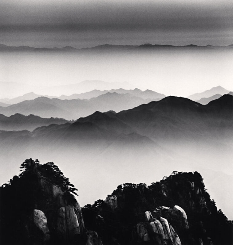 Michael Kenna, ‘Huangshan Mountains, Study 12, Anhui, China’, Photography, Gelatin Silver Print, Weston Gallery
