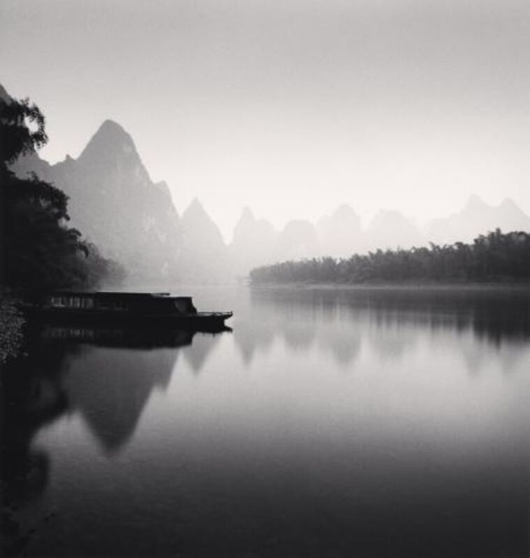 Michael Kenna, ‘Lijiang River, Study 4, Guilin, China’, 2006, Photography, Sepia toned silver gelatin print, Huxley-Parlour