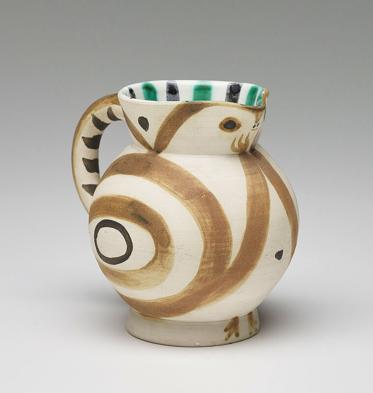 Pablo Picasso, ‘Petite Chouette (Little Owl)’, 1949, Design/Decorative Art, White earthenware turned pitcher, painted in colours with partial brushed glaze., Phillips