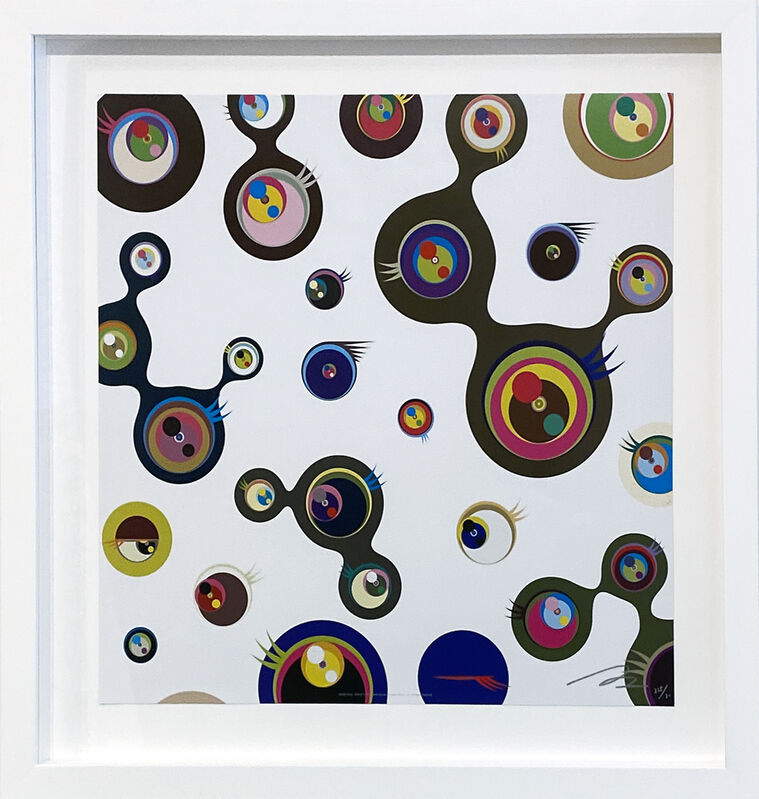 Takashi Murakami, ‘Jellysifh Eyes - White 3’, 2006, Print, Offset Lithograph on smooth woven paper, DTR Modern Galleries