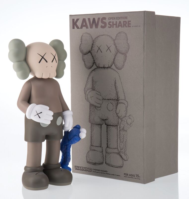 KAWS, ‘Share (Brown)’, 2020, Sculpture, Painted cast vinyl, Heritage Auctions
