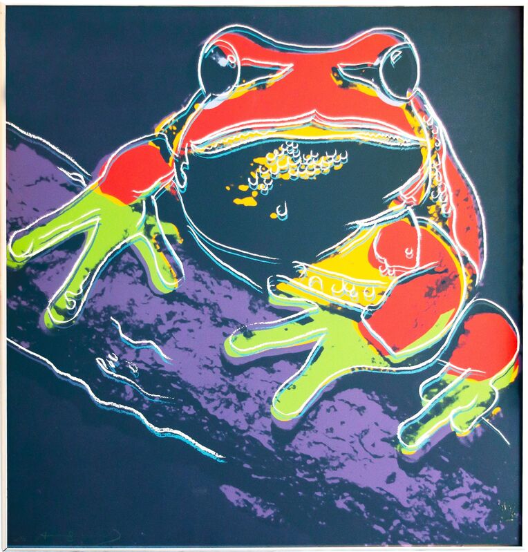 Andy Warhol, ‘Pine Barrens Tree Frog’, Print, 1983, David Benrimon Fine Art