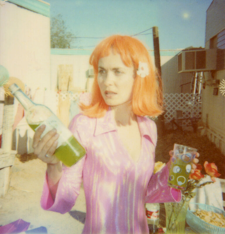 Stefanie Schneider, ‘American Pie (Oxana's 30th Birthday)’, 2007, Photography, Digital C-Print, based on a Polaroid, mounted under matte Acrylic glass., Instantdreams