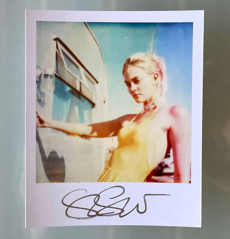Stefanie Schneider, ‘Stefanie Schneider Polaroid sized Minis - Caitlin aka Jane Bond (Heavenly Falls) - signed, loose’, 2016, Photography, Digital C-Print, based on a Polaroid, Instantdreams