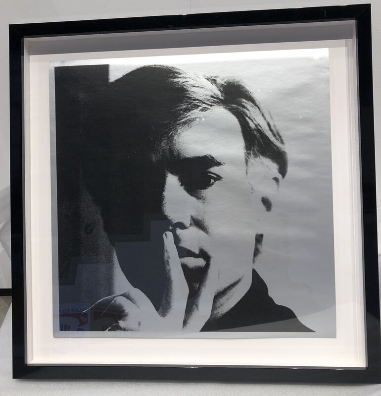 Andy Warhol, ‘Self-Portrait (FS II.16)’, 1966, Print, Screenprint on silver coated paper, Revolver Gallery