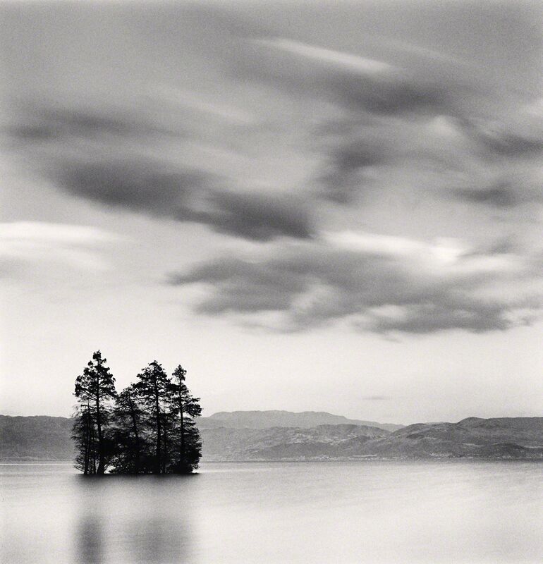 Michael Kenna, ‘Erhai Lake, Study 9, Yunnan, China’, 2014, Photography, Toned gelatin silver print, G. Gibson Gallery