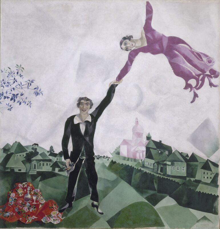 Marc Chagall, ‘Promenade (Promenade)’, Painting, Guggenheim Museum Bilbao