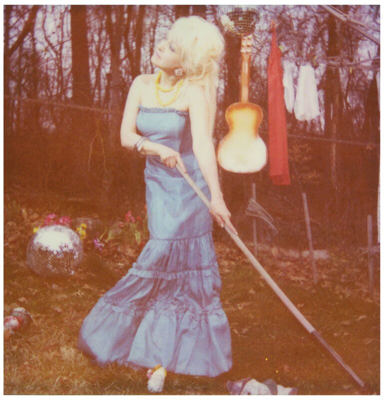 Stefanie Schneider, ‘Traces of Tears (Cyndi Lauper)’, 2009, Photography, Archival C-Print based on a Polaroid. Not mounted., Instantdreams