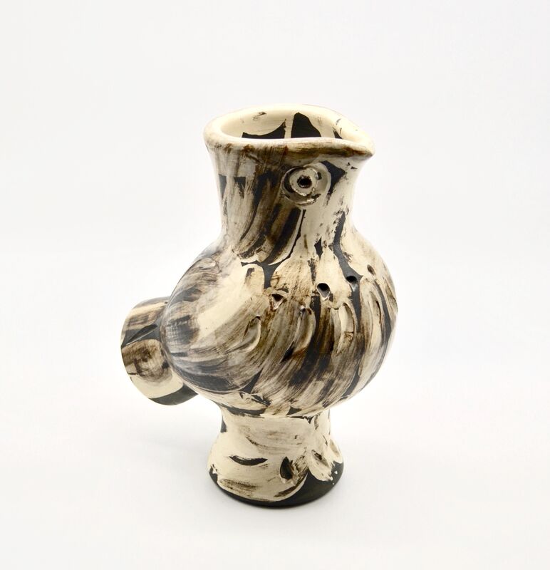 Pablo Picasso, ‘Wood-Owl ’, 1969, Sculpture, Partially glazed ceramic vase, Off The Wall Gallery