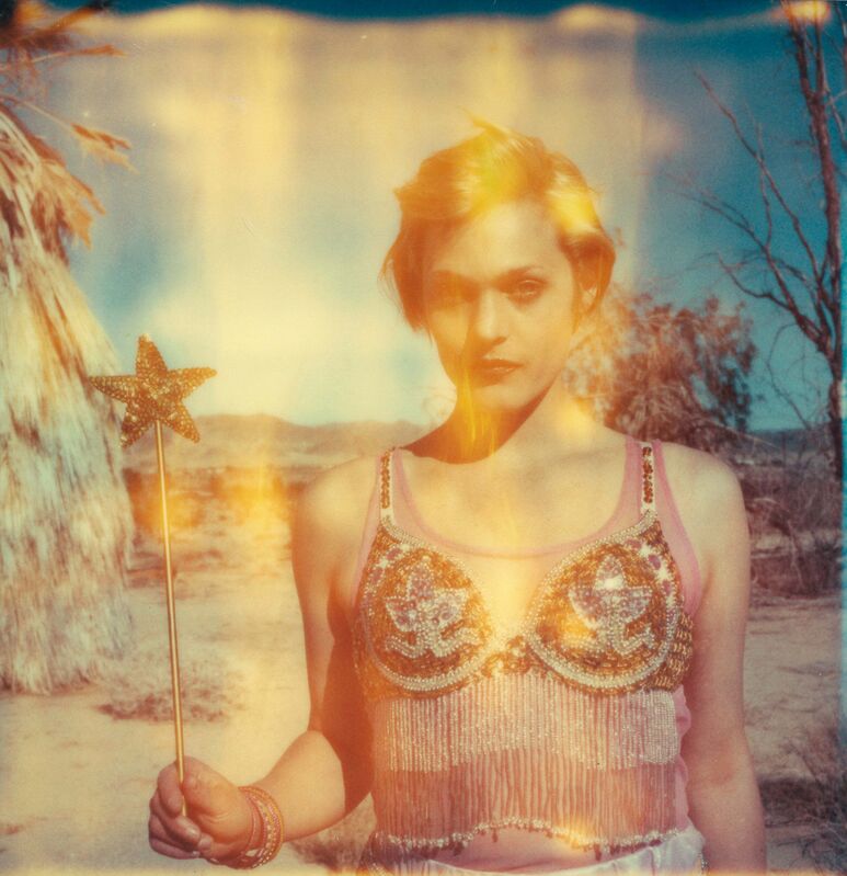 Stefanie Schneider, ‘The Muse (29 Palms, CA) analog’, 2009, Photography, Analog C-Print based on a Polaroid, hand-printed by the artist on Fuji Crystal Archive Paper. Mounted on Aluminum with matte UV-Protection., Instantdreams