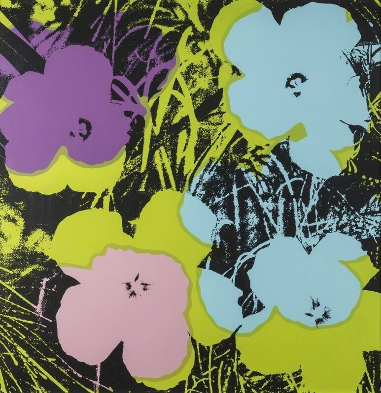 Andy Warhol, ‘Flowers’, Print, Screenprint in colours, on stiff wove paper, Forum Auctions