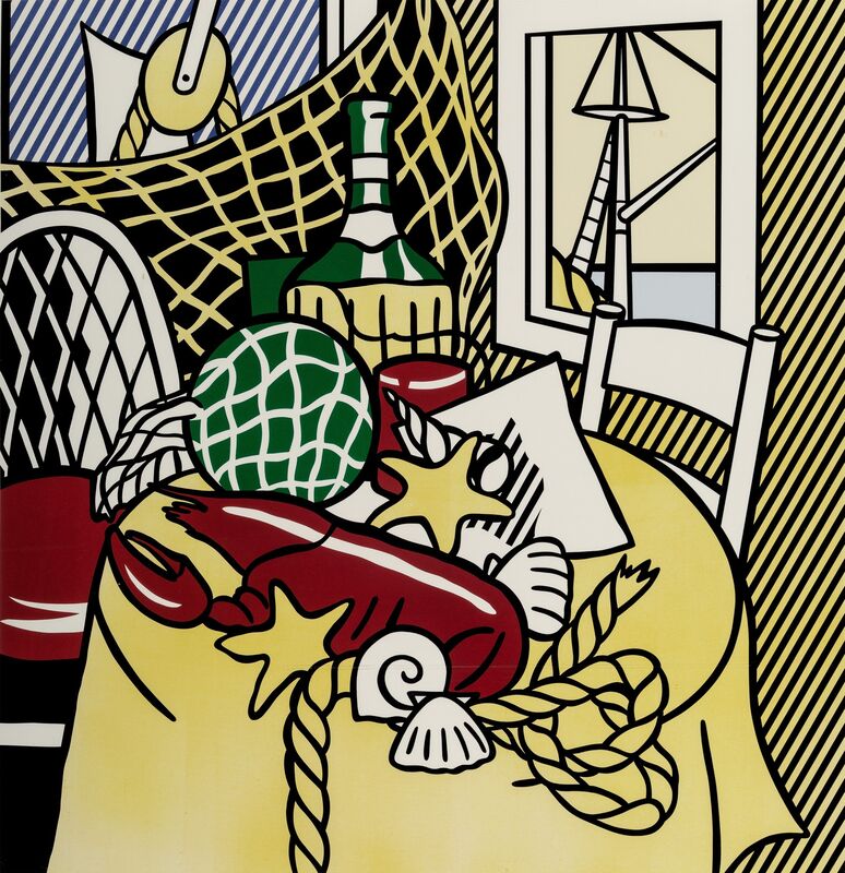 Roy Lichtenstein, ‘Still Life with Lobster’, 1974, Print, Lithograph and screenprint in colors on Rives BFK paper, Heritage Auctions