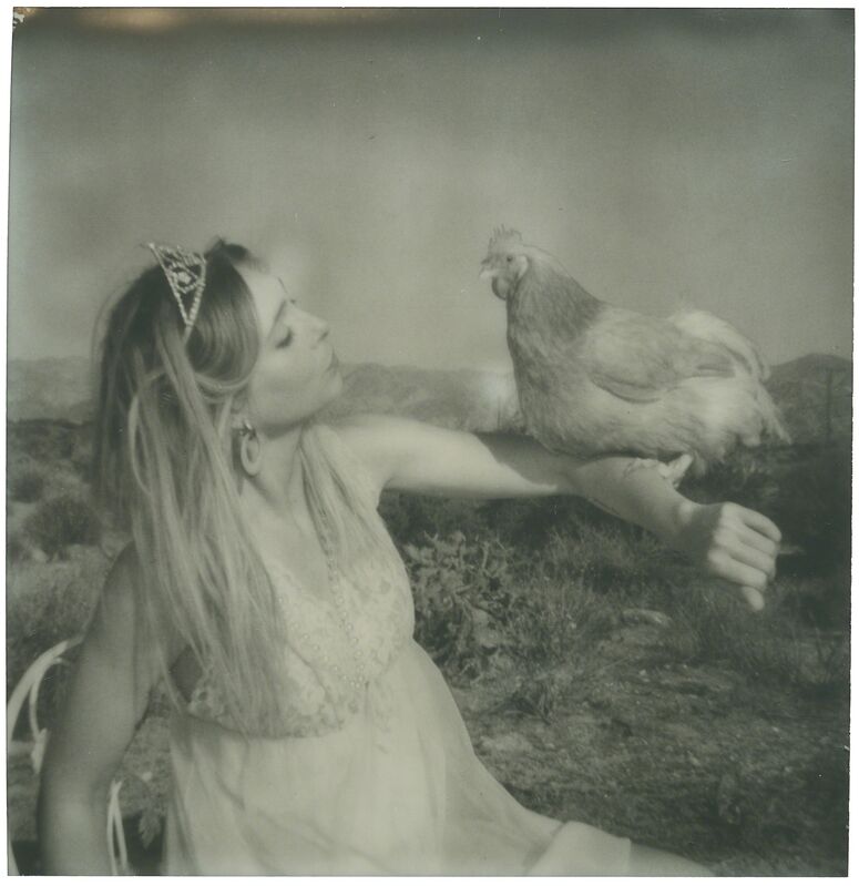 Stefanie Schneider, ‘Princess Kiss (Chicks and Chicks and sometimes Cocks)’, 2018, Photography, Digital C-Print, based on an original expired Polaroid  not mounted, Instantdreams