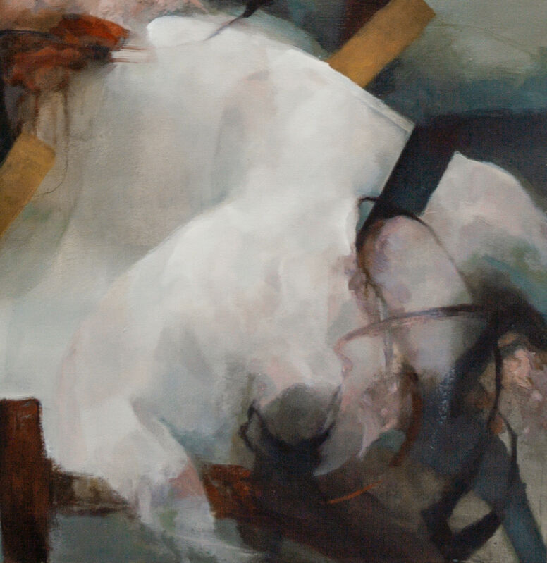 David Mellen, ‘Abstract Oil on Linen: 'Corrida'’, 2021, Painting, Oil on Linen, Ivy Brown Gallery