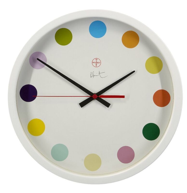 Damien Hirst, ‘Spot Clock (Large)’, 2009, Other, Powdered metal clock in colours, Roseberys