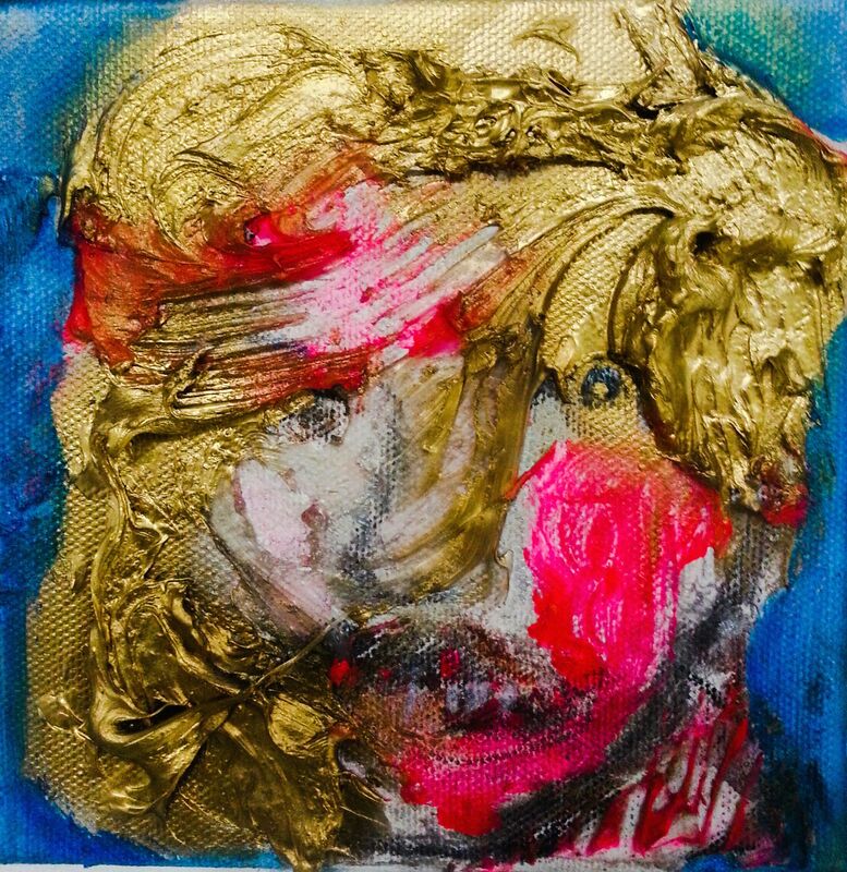 Nelson Figueroa, ‘"Study for Rembrandt's Portrait"’, 2015, Painting, Silicone and acrylic on canvas, Espacio 20/20