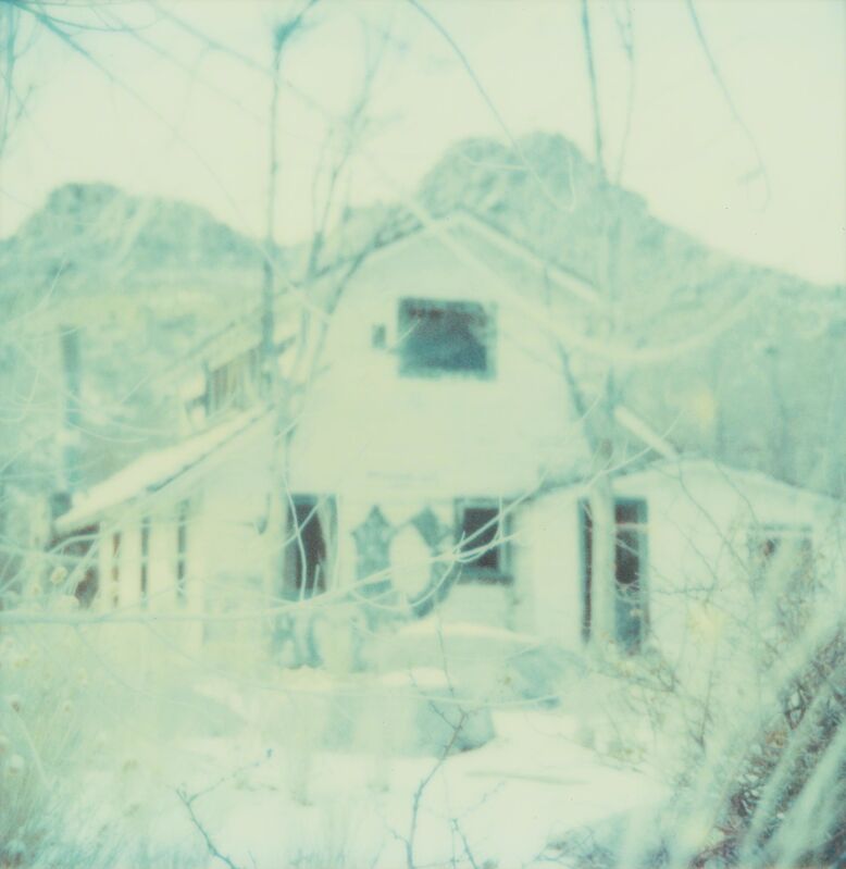 Stefanie Schneider, ‘House up in the Mountains -- what can I say -  (Wastelands)’, 2003, Photography, Hand-printed by the artist on Fuji Crystal Archive Paper, based on an expired Polaroid, mounted on Aluminum with matte UV-Protection, Instantdreams