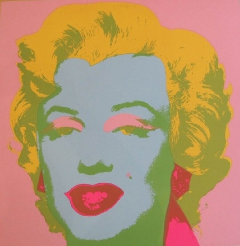 Andy Warhol, ‘MARYLIN MONROE’, Drawing, Collage or other Work on Paper, Serigraph, Galerie Vivendi