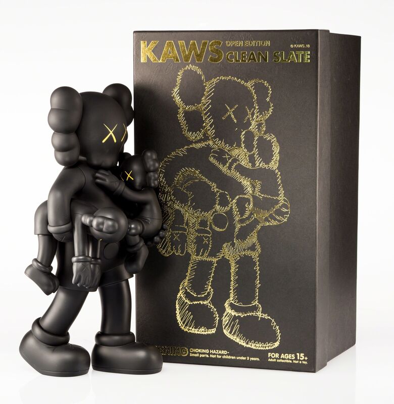 KAWS, ‘Clean Slate (Black)’, 2018, Other, Painted cast vinyl, Heritage Auctions