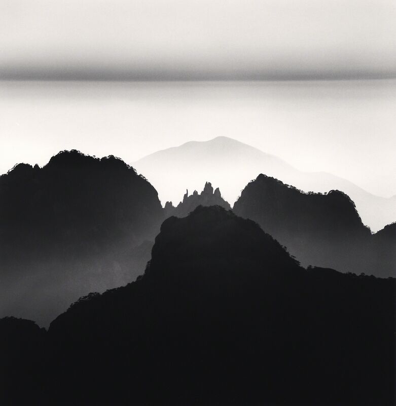 Michael Kenna, ‘Huangshan Mountains, Study 2 - Anhui, China.’, 2008, Photography, Sepia toned silver gelatin print, Galeria de Babel