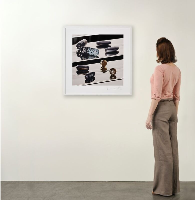 Damien Hirst, ‘Dark Black Heaven (Nite Time)’, 2012, Print, Inkjet Print, Glaze and Foilblock, Weng Contemporary