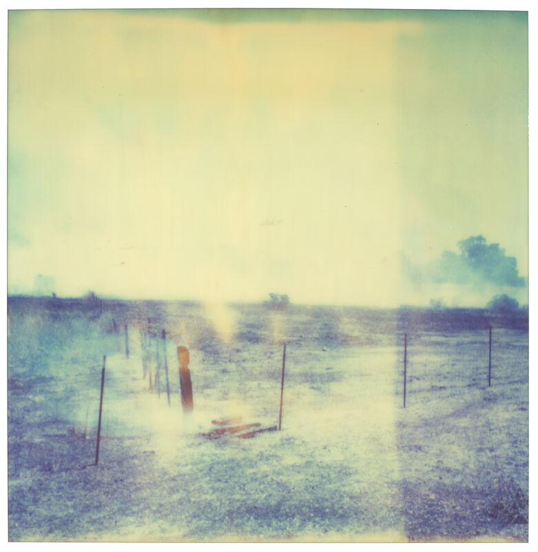 Stefanie Schneider, ‘Burning Field (Last Picture Show)’, 2004, Photography, Analog C-Print, hand-printed by the artist on Fuji Crystal Archive Paper, based on a Polaroid, mounted on Aluminum with matte UV-Protection, Instantdreams