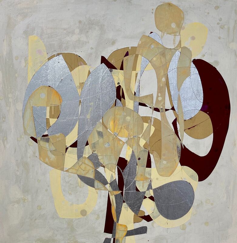 Jim Napierala, ‘Violetta’, 2015, Painting, Mixed media on panel, Susan Eley Fine Art