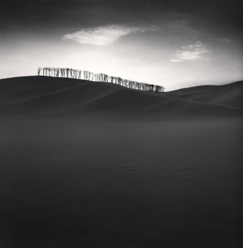 Michael Kenna, ‘Hilltop Trees, Study 2, Teshikaga, Hokkaido, Japan’, 2004, Photography, Silver gelatin print, Dolby Chadwick Gallery