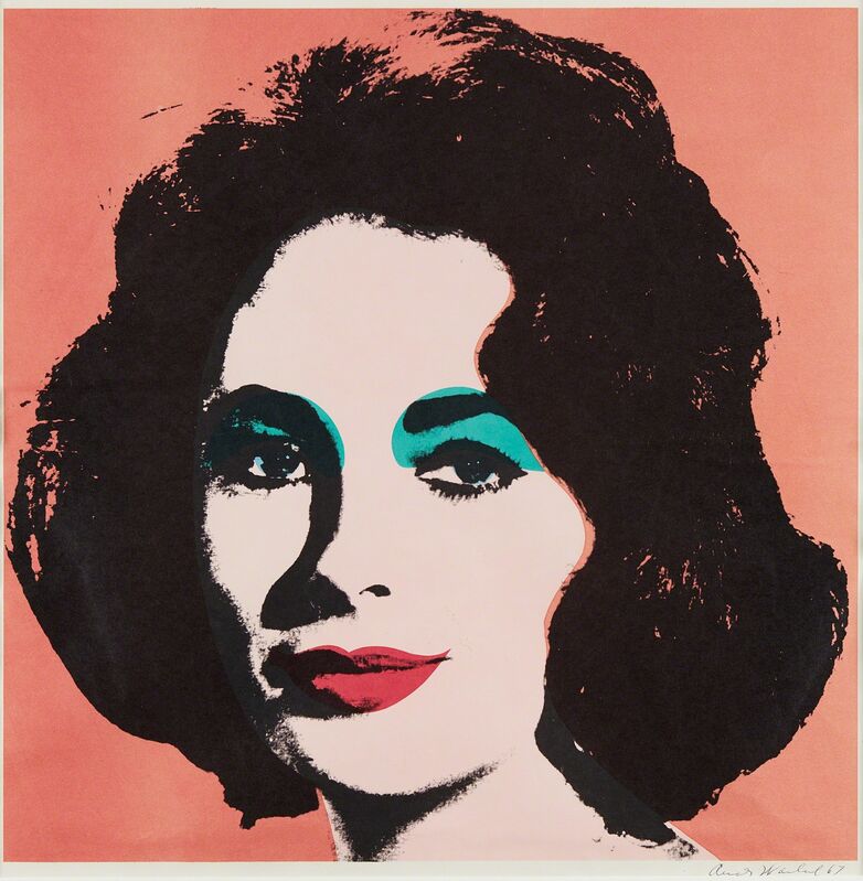 Andy Warhol, ‘Liz’, 1967, Print, Offset lithograph in colors, on wove paper, with full margins, Phillips