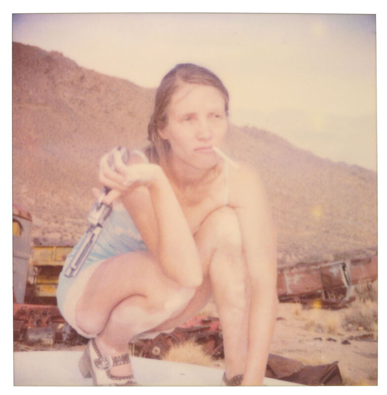 Stefanie Schneider, ‘Posing I (Wastelands)’, 2003, Photography, Digital C-Print based on a Polaroid, not mounted, Instantdreams