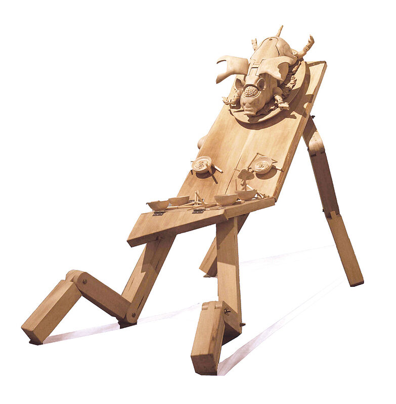 JIA Yuan, Sculpture, Wood Sculpture, Amelie Art Gallery