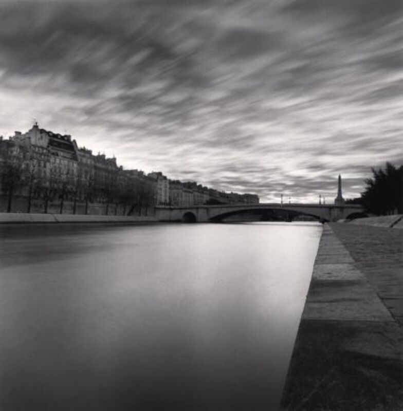 Michael Kenna, ‘Pont De La Tournelle, Paris, France’, 1995, Photography, Sepia toned silver gelatin print, Huxley-Parlour