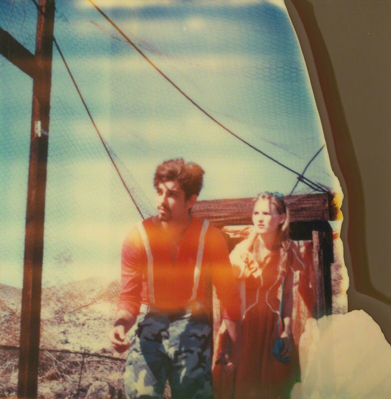 Stefanie Schneider, ‘Haley and the Bird Man’, 2013, Photography, Analog C-Print, hand-printed by the artist, based on a Polaroid, Instantdreams