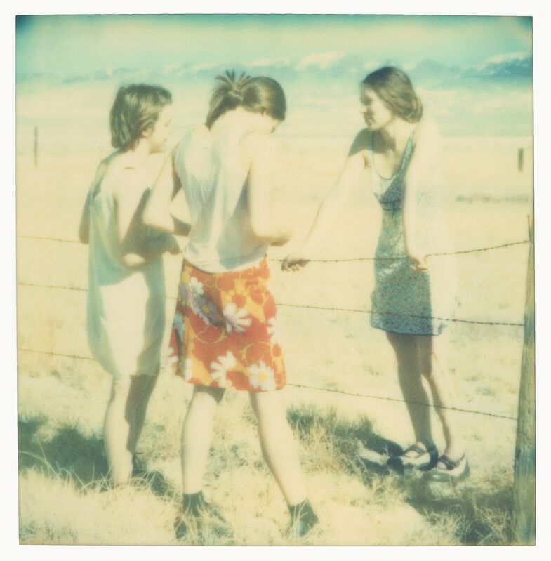 Stefanie Schneider, ‘Three Girls II (Last Picture Show)’, 2006, Photography, Digital C-Print based on a Polaroid, not mounted, Instantdreams