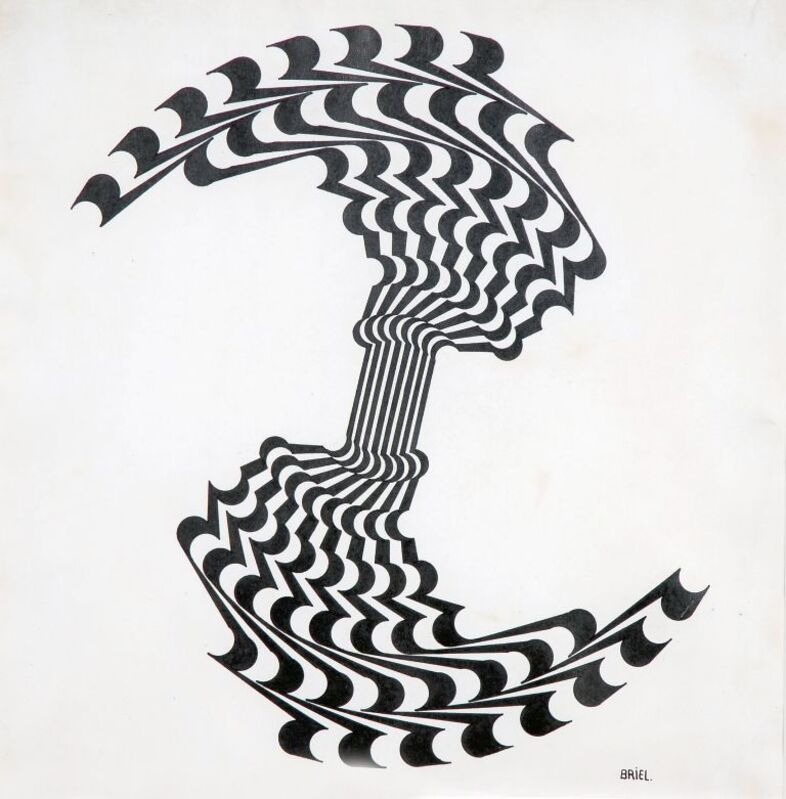 Ernesto Briel, ‘Ruptura del círculo ’, 1969, Drawing, Collage or other Work on Paper, Ink on paper, El Museo del Barrio