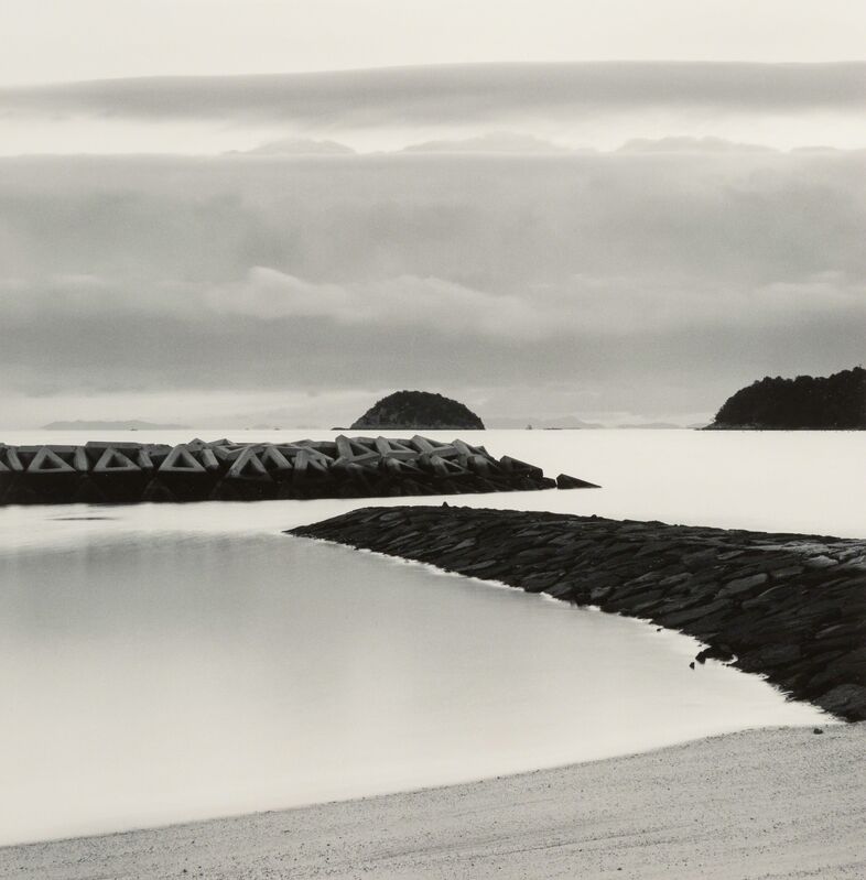 Michael Kenna, ‘Incoming clouds, Tsuda, Shikoku, Japan’, 2002, Photography, Sepia-toned gelatin silver, Heritage Auctions