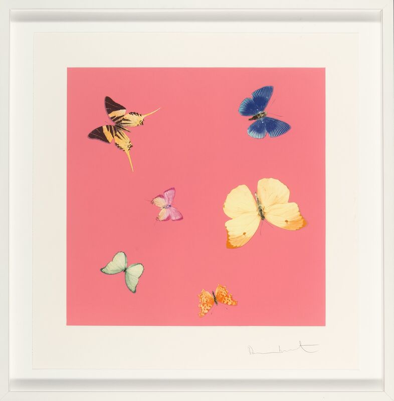 Damien Hirst, ‘Lullaby, from Love Poems’, 2014, Print, Photogravure etching with lithographic overlay in colors on Arches paper, Heritage Auctions