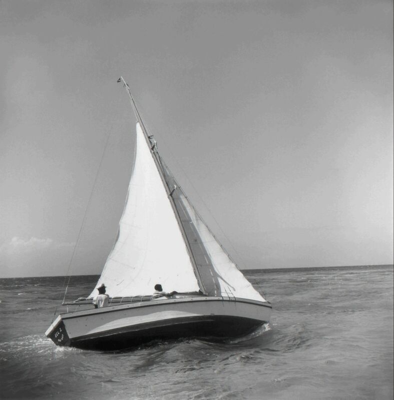 Slim Aarons, ‘Jamaica Sea Sailing’, 1953, Photography, Silver gelatin print, IFAC Arts