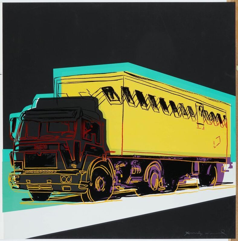 Andy Warhol, ‘Truck’, 1985, Print, Colour silkscreen on Lenox museum board., Van Ham
