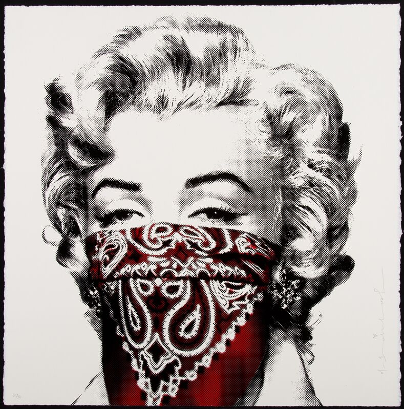 Mr. Brainwash, ‘Stay Safe (Red)’, 2020, Print, Screenprint in colors on Archival paper, Heritage Auctions