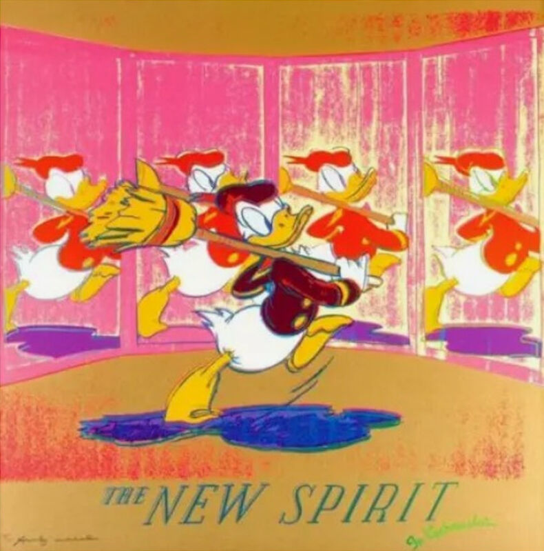 Andy Warhol, ‘The New Spirit (Donald Duck) F.S. II 357’, 1985, Other, Screen print, Soli Corbelle Art