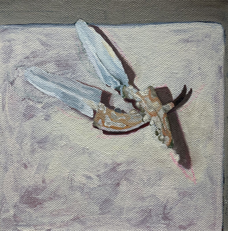 Ka Yi Bethany Wong, ‘Still Life Series: Crab’, 2020, Painting, Acrylic and Oil Pastel on Canvas, Art Projects Gallery