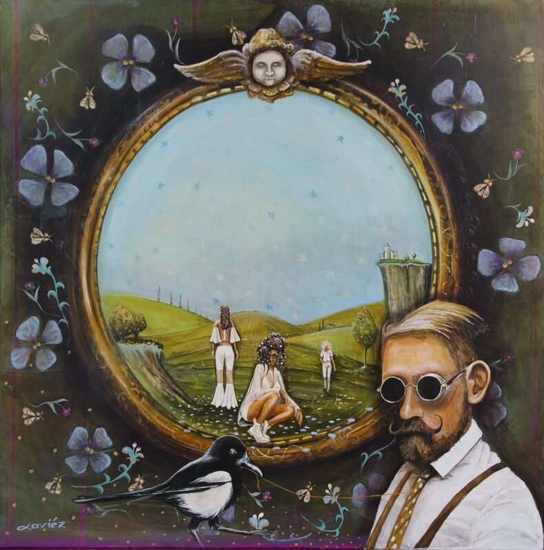 Xaviéz, ‘The 3 graces’, 2017, Painting, Oil on canvas, Art Center Horus